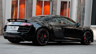 Illustration for article titled The Hyper Black R8 wants to be the dark night of your soul